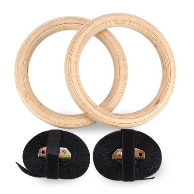 Premium Wooden Gymnastic Rings TTA1005