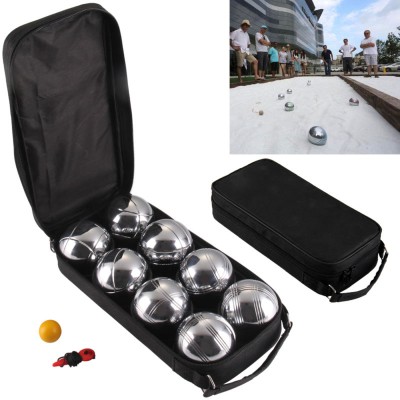 Petanka komplekts ar 8 metāla bumbiņām