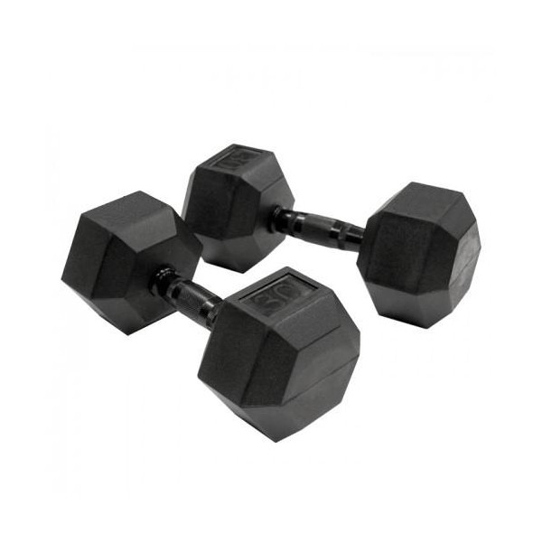 HEX gumijotas hanteles