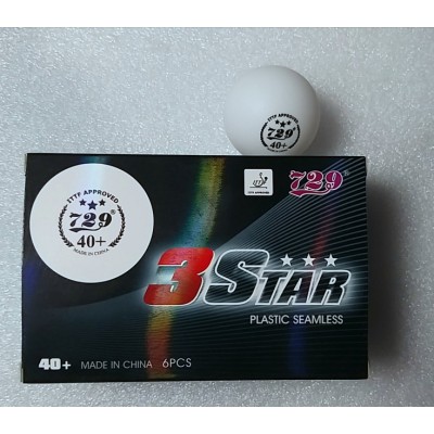 Premium Table Tennis Balls - Pack of 6