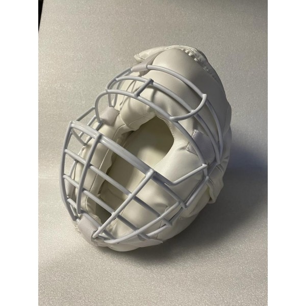 Aizsargķivere balta ar masku