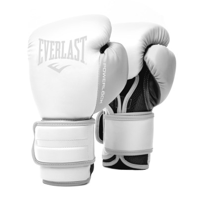 Перчатки для бокса Everlast Powerlock белые