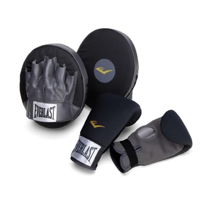 Everlast Fitness Kit: Gloves & Mitts for Complete Workout