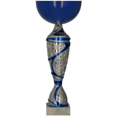 Luxurious Silver Metal and Marble Bowl W1481