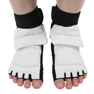 Durable Taekwondo Foot Pads in White