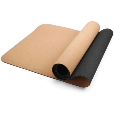 Yoga Cork Mat TEM7026 - Non-Slip Surface for Yoga Practice